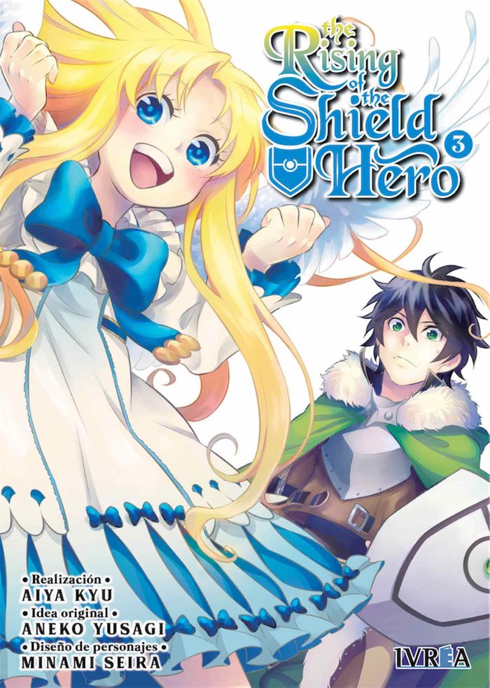 The Rising of the Shield Hero 3, de Aiya Kyu | portada del libro