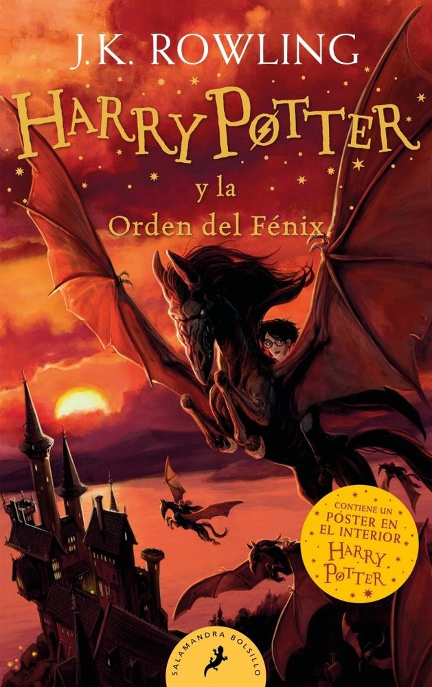 Harry Potter y la Orden del Fénix (Harry Potter 5), de Rowling, J.K. | portada del libro