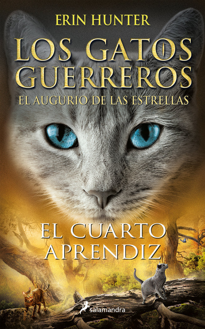 EL CUARTO APRENDIZ (LOS GATOS GUERREROS EL AUGURIO DE LAS ESTRELLAS, de HUNTER, ERIN | portada del libro