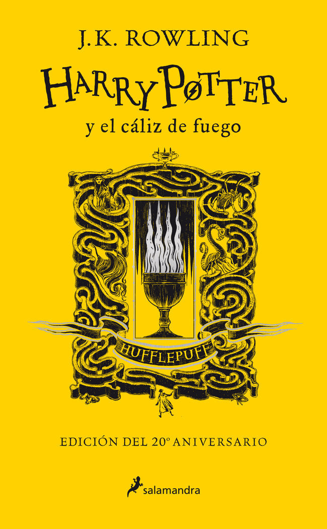 HARRY POTTER Y EL CALIZ DE FUEGO (EDICION HUFFLEPUFF DEL 20º ANIVERSARIO), de ROWLING, J.K. | portada del libro