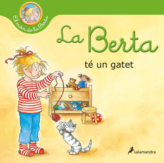 La Berta té un gatet (El món de la Berta), de Schneider, Liane | portada del libro