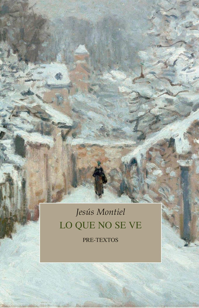 LO QUE NO SE VE, de Montiel | portada del libro