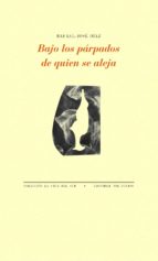 BAJO LOS PÁRPADOS DE QUIEN SE ALEJA, de Rafael-José Díaz | portada del libro