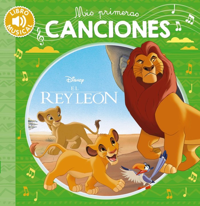 Mis primeras canciones-El Rey León, de Varios autores | portada del libro
