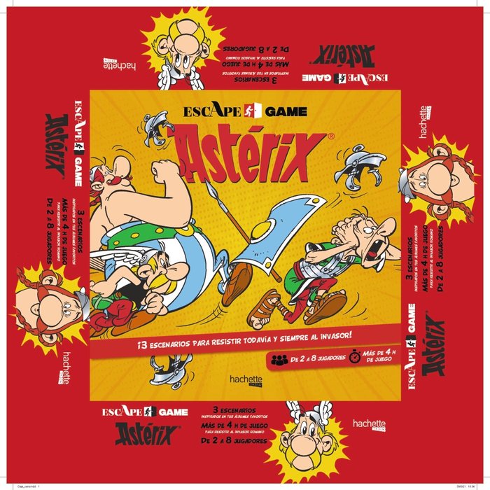 ESCAPE GAME ASTERIX, de AA.VV. | portada del libro