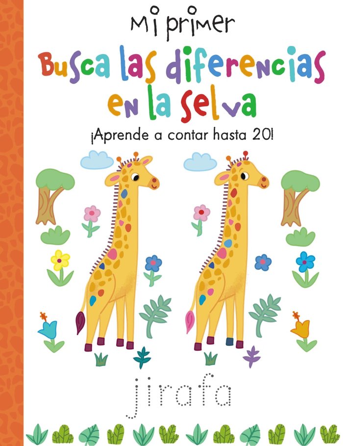 MI PRIMER BUSCA LAS DIFERENCIAS EN LA SELVA, de GOLDING, ELIZABETH | portada del libro