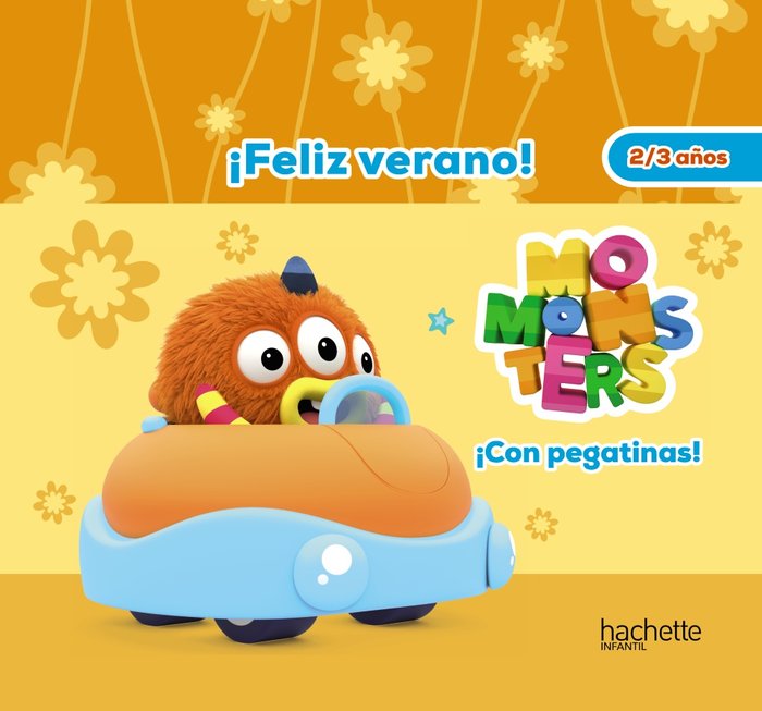 FELIZ VERANO MOMONSTERS 2 3 AÑOS, de CARRIL MARTINEZ, ISABEL | portada del libro