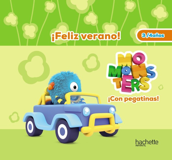 FELIZ VERANO MOMONSTERS 3 4 AÑOS, de CARRIL MARTINEZ, ISABEL | portada del libro
