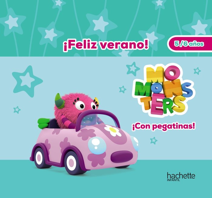 FELIZ VERANO MOMONSTERS 5 6 AÑOS, de CARRIL MARTINEZ, ISABEL | portada del libro