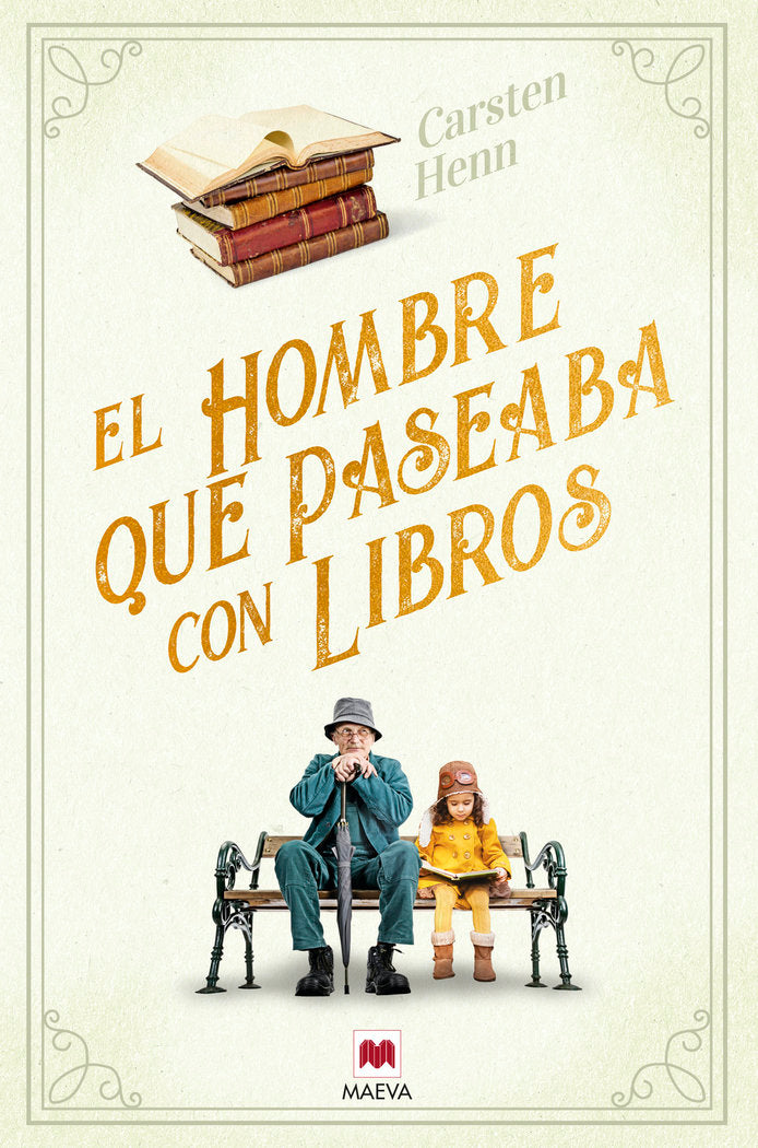 EL HOMBRE QUE PASEABA CON LIBROS, de HENN , CARSTEN | portada del libro