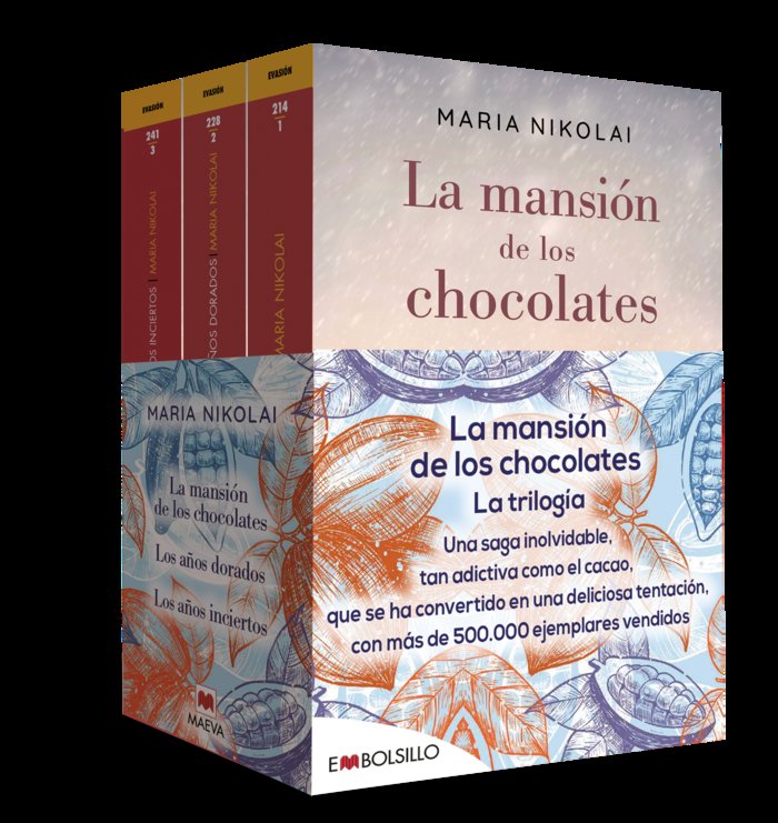PACK LA MANSION DE LOS CHOCOLATES, de NIKOLAI, MARIA | portada del libro