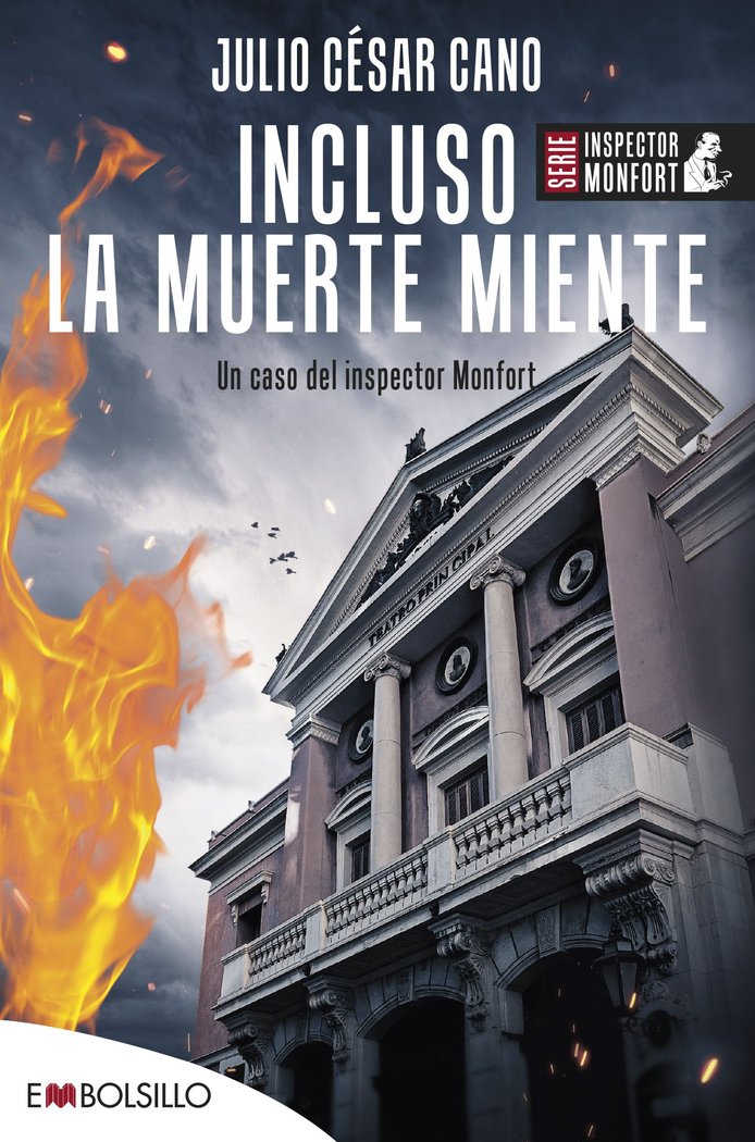 INCLUSO LA MUERTE MIENTE, de CANO, JULIO CESAR | portada del libro