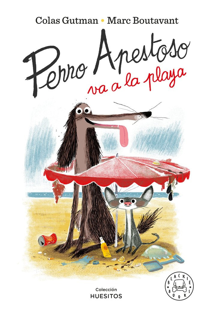 PERRO APESTOSO VA A LA PLAYA, de GUTMAN, COLAS | portada del libro