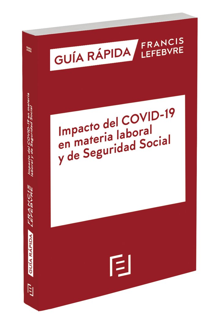 Manual Impacto del COVID-19 en materia laboral y de Seg Social, de Lefebvre-El Derecho | portada del libro