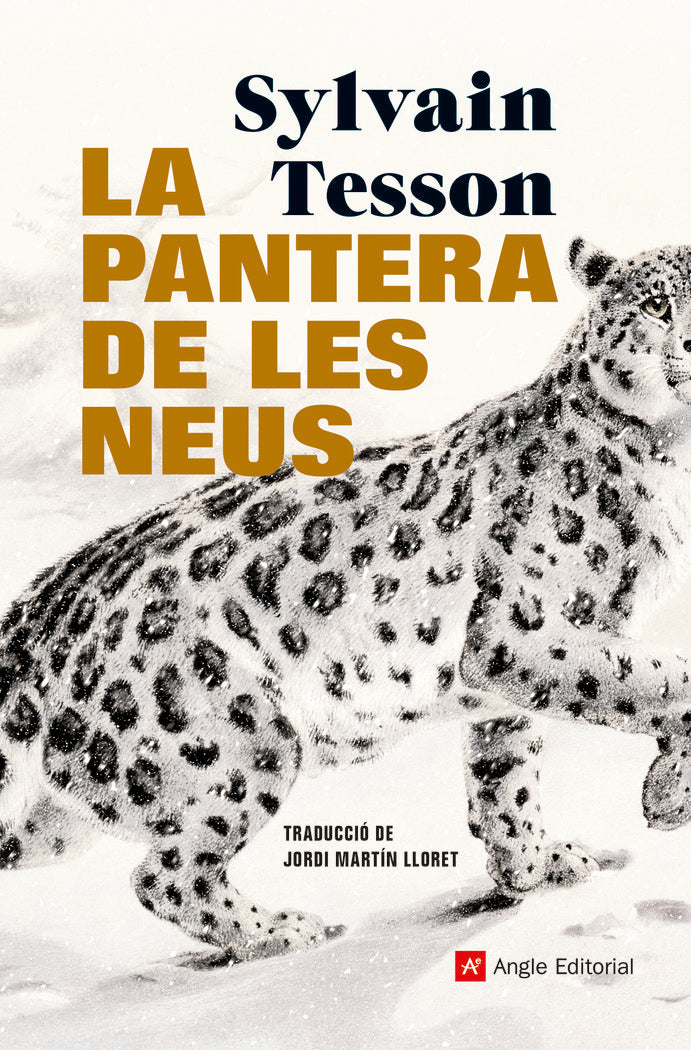 La pantera de les neus, de Tesson, Sylvain | portada del libro