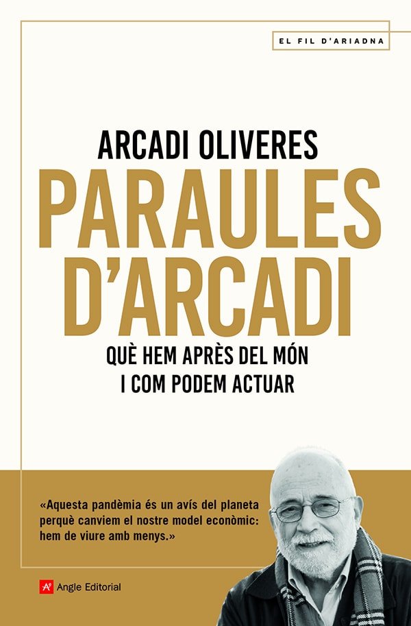 Paraules d'Arcadi, de Oliveres Boadella , Arcadi | portada del libro
