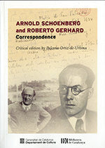 Arnold Schoenberg and Roberto Gerhard. Correspondence, de Ortiz-de-Urbina, Paloma | portada del libro