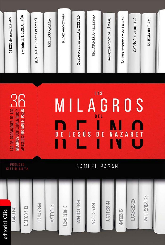 Los milagros del reino de Jesús de Nazaret, de Pagán, Samuel | portada del libro