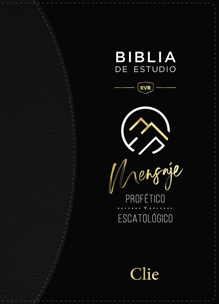 BIBLIA ESTUDIO MENSAJE PROFETICO ESCATOLOGICO NEGRO CON IND, de De Rus, Jose Mª | portada del libro