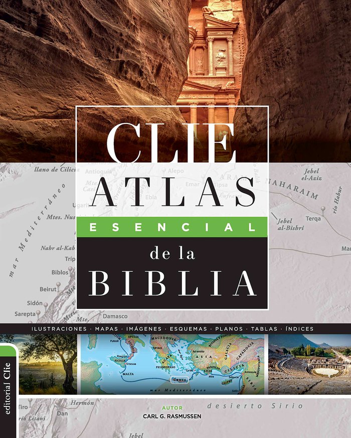 CLIE Atlas Esencial de la Biblia, de Rasmussen, Carl G. | portada del libro