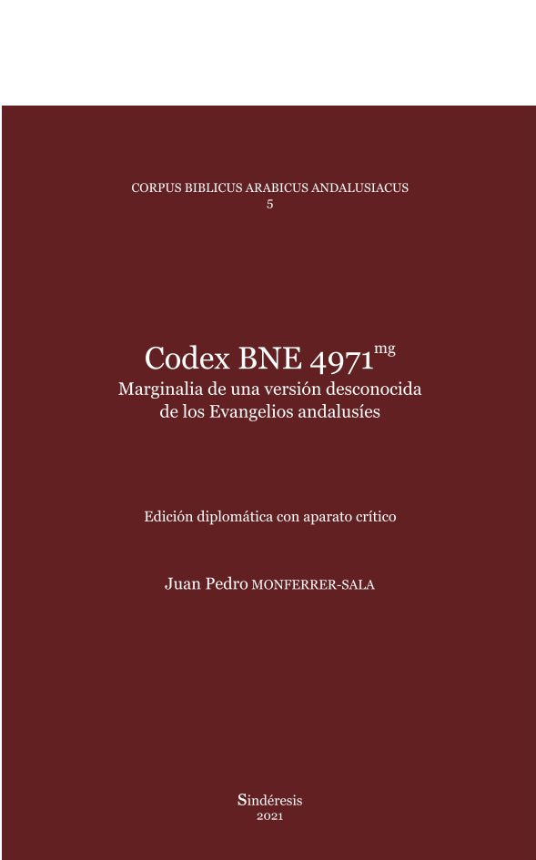 CODEX BNE 4971MG &MARGINALIA DE U | portada del libro