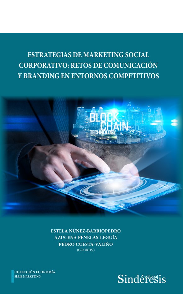 ESTRATEGIAS DE MARKETING SOCIAL CORPORATIVO: RETOS DE COMUNI | portada del libro