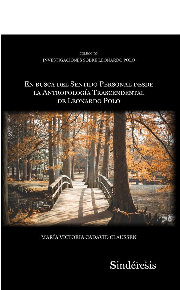 EN BUSCA DEL SENTIDO PERSONAL DESDE LA ANTROPOLOGIA TRASCEND, de CADAVID CLAUSSEN, MARI& X00301 | portada del libro