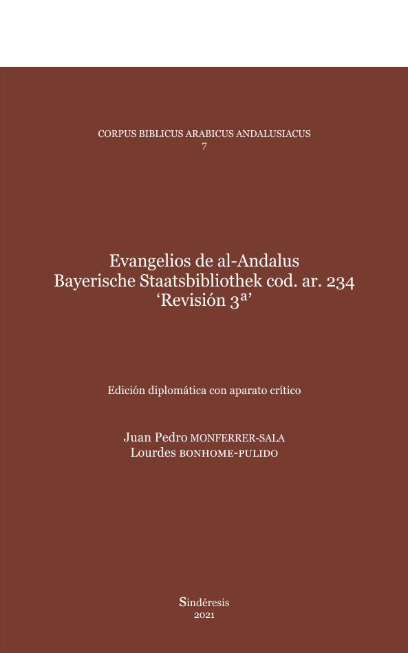 EVANGELIOS DE AL ANDALUS BAYERISCHE STAATSBIBLIOTHEK COD. A | portada del libro