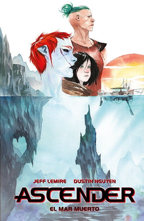 Ascender 2. El mar muerto, de Lemire, Jeff | portada del libro