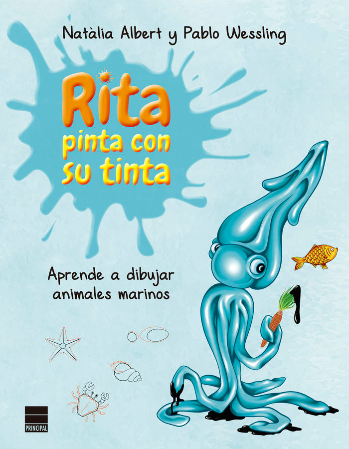 Rita pinta con su tinta, de Albert, Natàlia | portada del libro