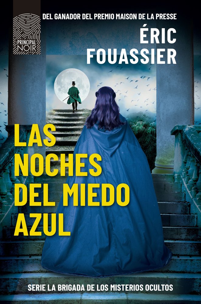 LAS NOCHES DEL MIEDO AZUL, de FOUASSIER, ERIC | portada del libro