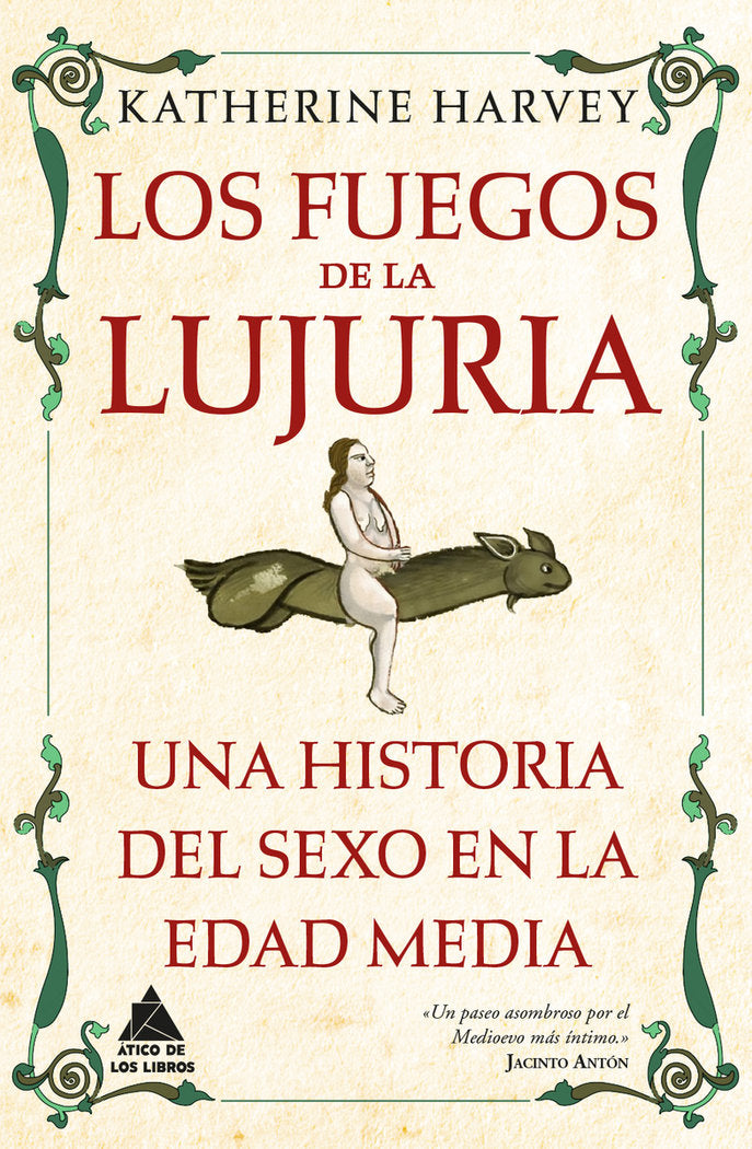 LOS FUEGOS DE LA LUJURIA, de HARVEY, KATHERINE | portada del libro
