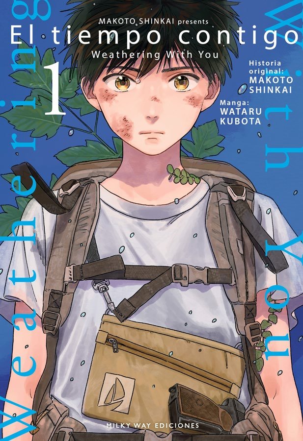 TIEMPO CONTIGO 1, de SHINKAI,MAKOTO | portada del libro