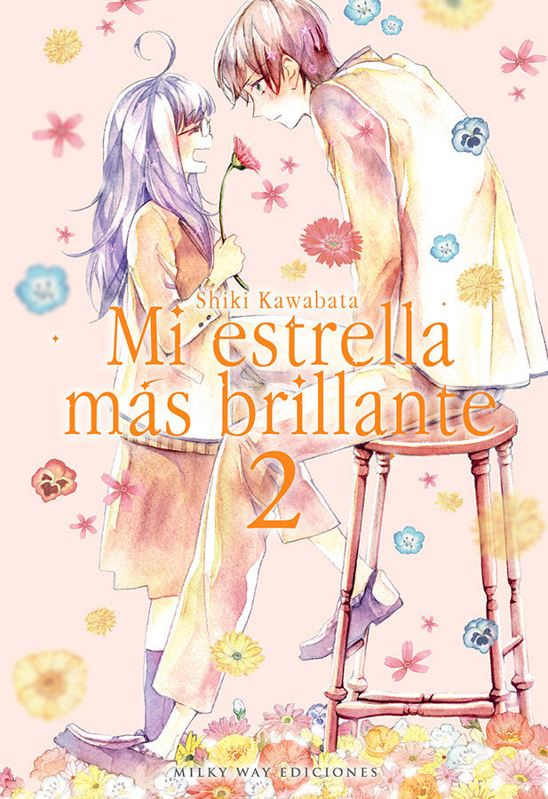 MI ESTRELLA MAS BRILLANTE 02, de SHIKI KAWABATA | portada del libro
