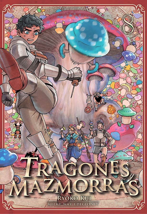 TRAGONES Y MAZMORRAS 8, de KUI,RYOKO | portada del libro