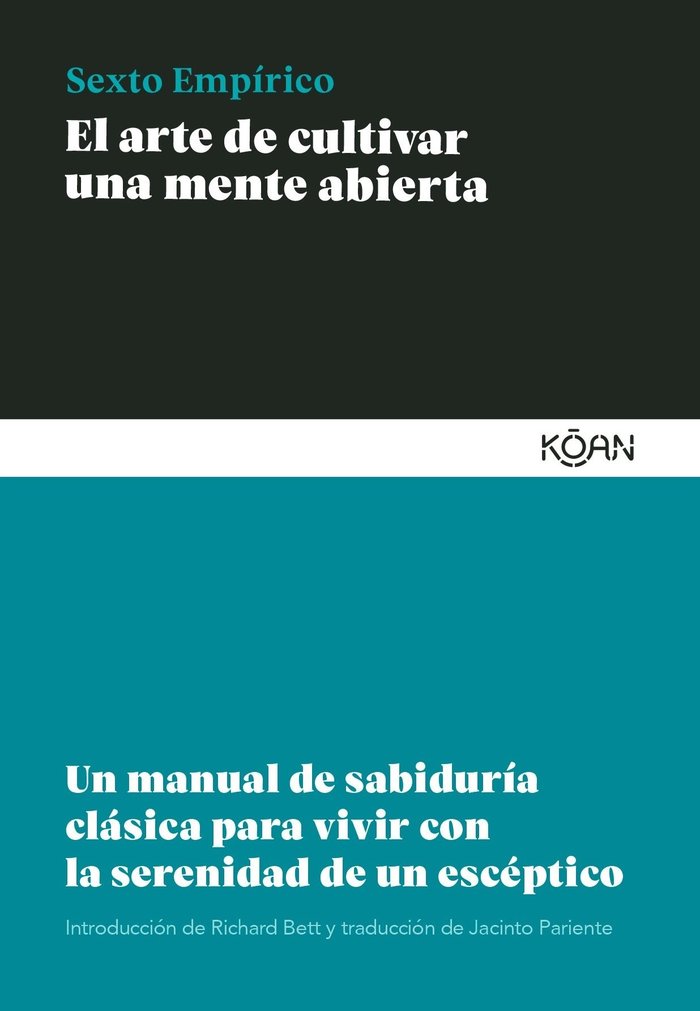 EL ARTE DE CULTIVAR UNA MENTE ABIERTA, de EMPIRICO, SEXTO | portada del libro