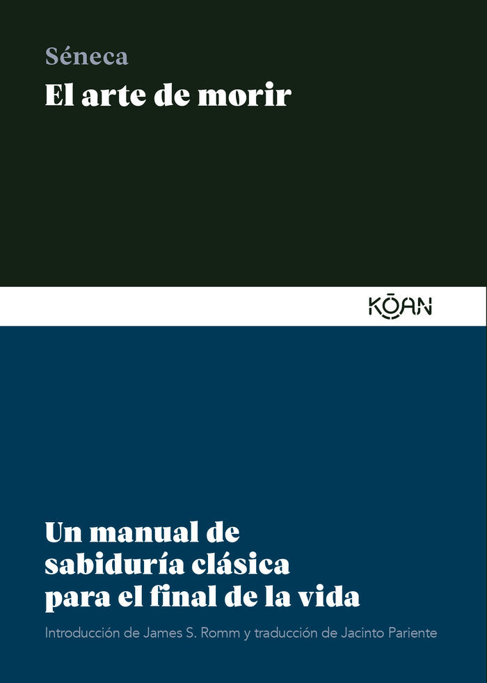 EL ARTE DE MORIR, de SENECA, LUCIO ANNEO | portada del libro