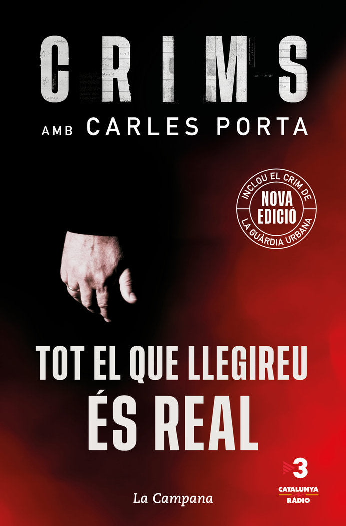 CRIMS: TOT EL QUE LLEGIREU ES REAL, de PORTA, CARLES | portada del libro