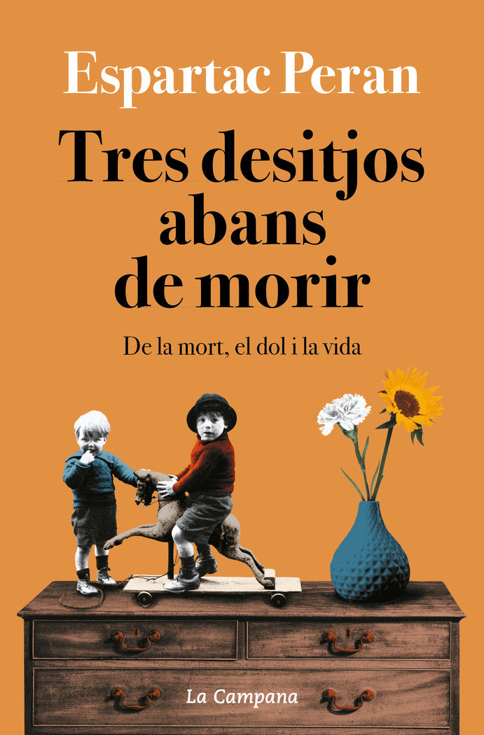 TRES DESITJOS ABANS DE MORIR, de PERAN, ESPARTAC | portada del libro