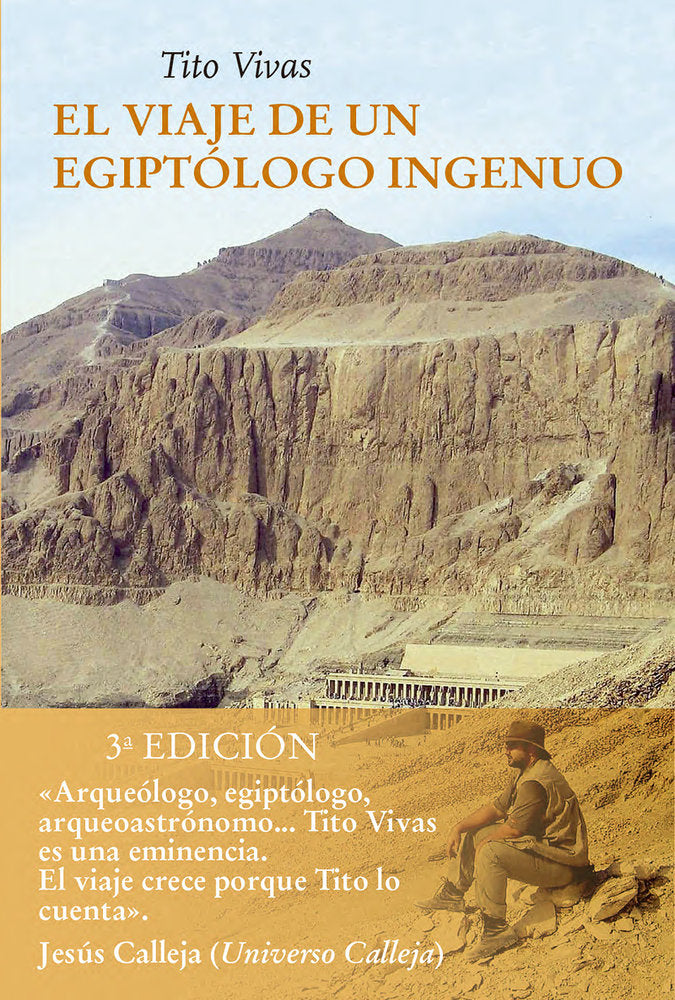 VIAJE DE UN EGIPTOLOGO INGENUO,EL, de VIVAS,TITO | portada del libro