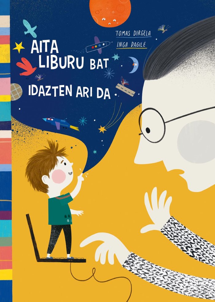 Aita liburu bat idazten ari da, de DIRGELA | portada del libro