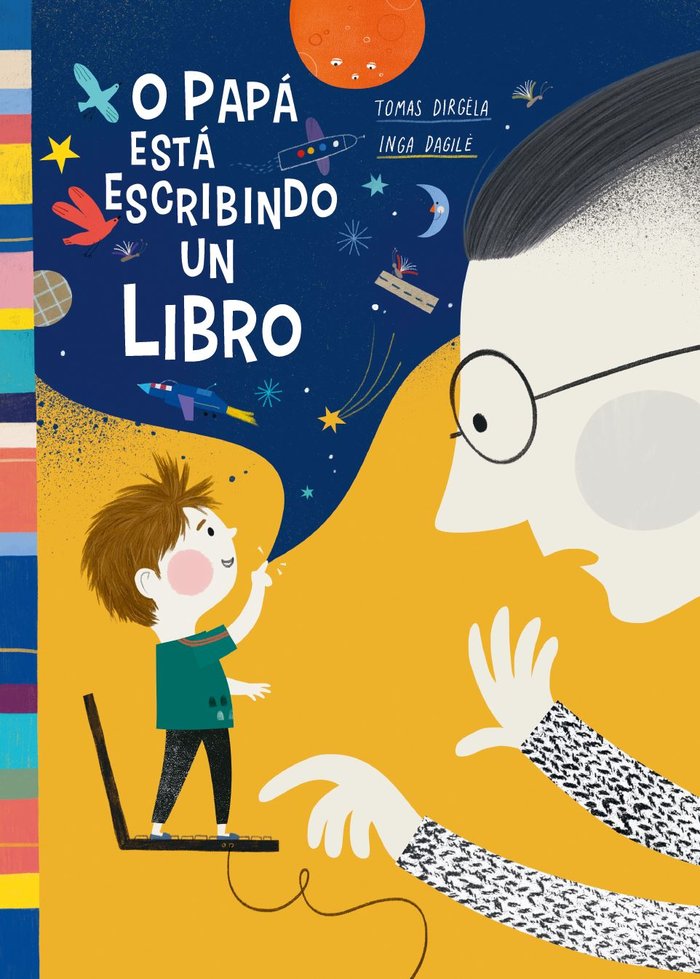 O PAPA ESTA ESCRIBINDO UN LIBRO, de DIRGELA | portada del libro