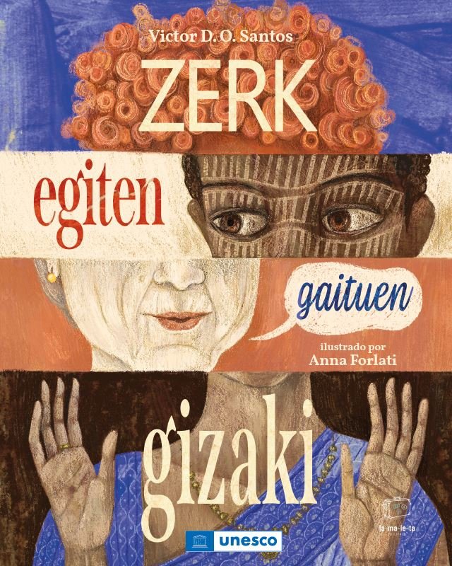 Zerk egiten gaituen gizaki, de DIAS DE OLIVEIRA SANTOS | portada del libro