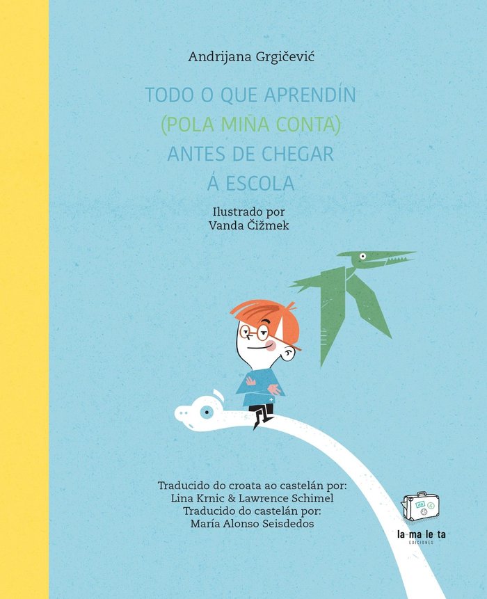 TODO O QUE APRENDIN (POLA MIÑA CONTA) ANTES DE CHEGAR A ESCOLA, de RGICEVIC, ANDRIJANA | portada del libro