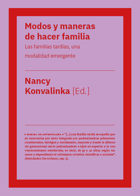 MODOS Y MANERAS DE HACER FAMILIA, de , VV.AA | portada del libro