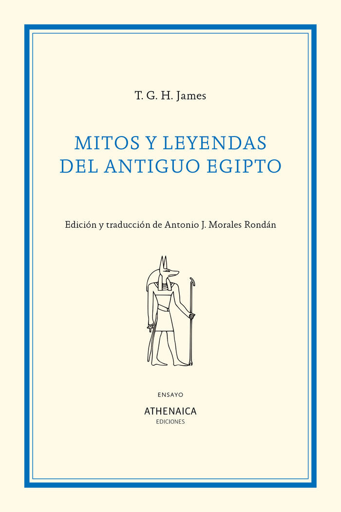 Mitos y leyendas del antiguo Egipto, de James, Thomas Garnet Henry | portada del libro