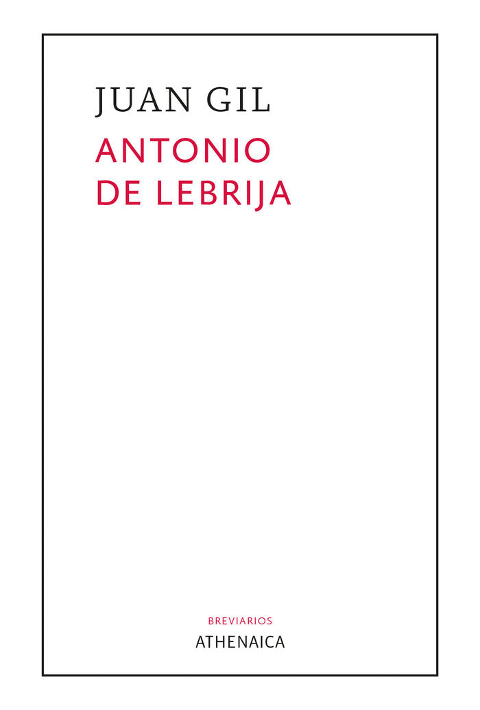 Antonio de Lebrija, de GIL FERNANDEZ, JUAN | portada del libro