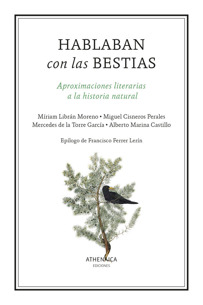 HABLABAN CON LAS BESTIAS, de VARIOS AUTORES | portada del libro
