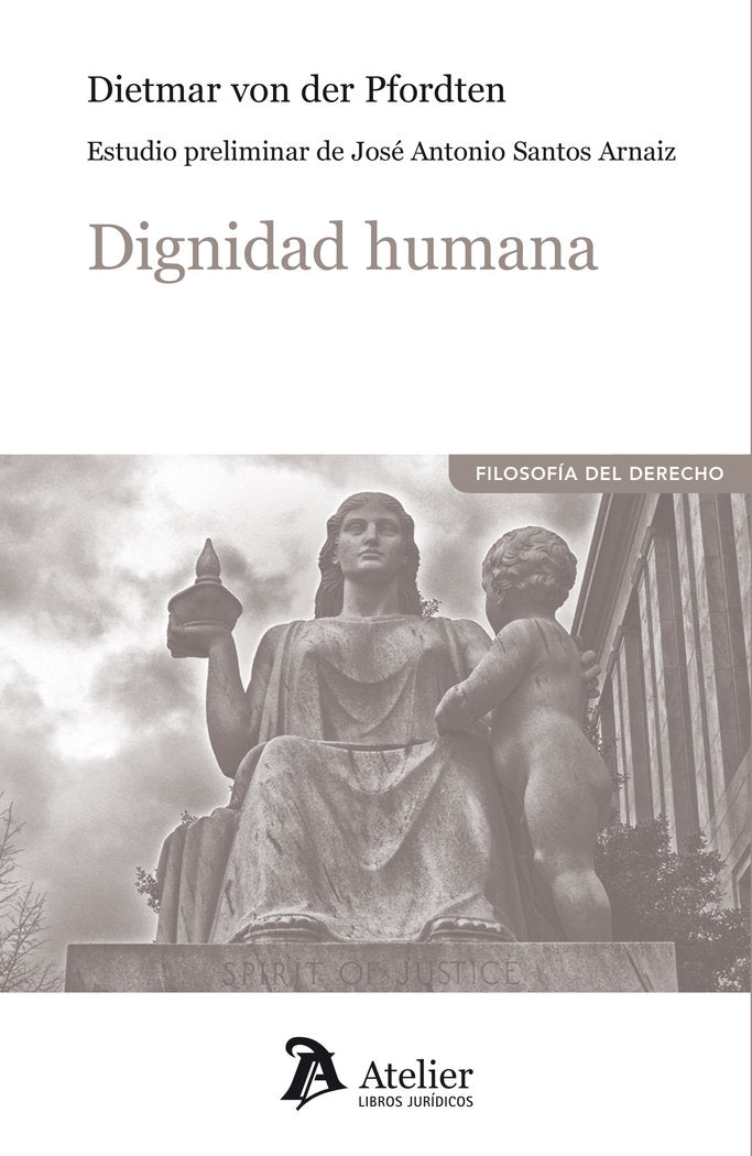 Dignidad humana, de von der Pfordten | portada del libro