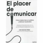 EL PLACER DE COMUNICAR, de José Sánchez Pérez | portada del libro